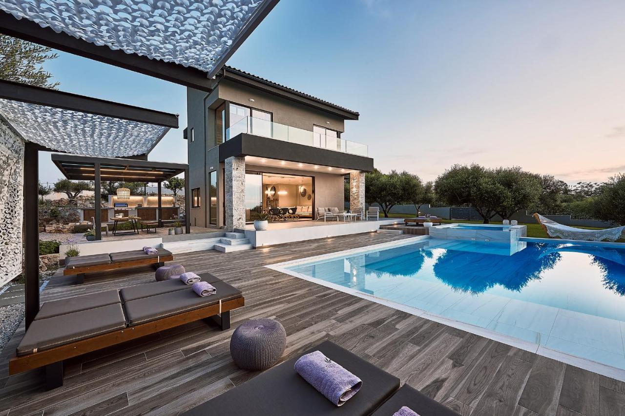 Villa Carpos Hriszí Aktí Haniá Kültér fotó