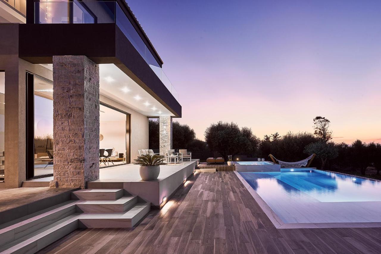 Villa Carpos Hriszí Aktí Haniá Kültér fotó
