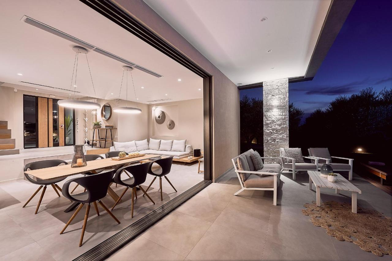 Villa Carpos Hriszí Aktí Haniá Kültér fotó