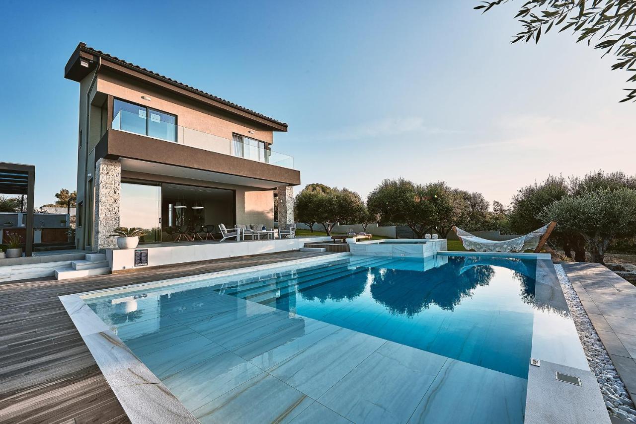 Villa Carpos Hriszí Aktí Haniá Kültér fotó